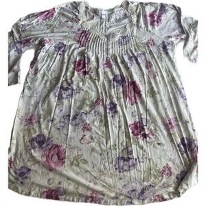 Carole Hochman Floral Night Gown Women’s Size 2XL